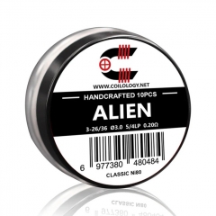 Coilology Alien Version 2 Coil Ni80 3*26/36 Gauge 0.2ohm 3mm - 10pcs