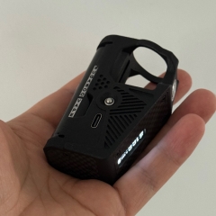 3D Print SEIZE 80W VW 18650 Box Mod - Black 3D Print SEIZE 80W VW 18650 Box Mod - Black