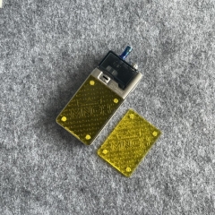 Rekavape Replacement Cover Panels Plate for LVE Orion II Pro Pod System - Monarchy  Transparent Yellow