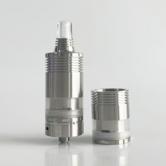 Rekavape By-KA V9+ Style 22mm RTA Full Kit 5ml with Nano Set 3ml - Silver