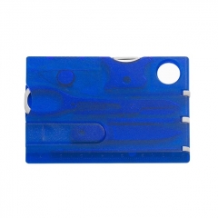 12 in 1 Credit Card Size Multi Tool Ultra Thin EDC Pocket Gadget for Outdoor Camping Hiking Survival Gear - Blue 12 in 1 Credit Card Size Multi Tool Ultra Thin EDC Pocket Gadget for Outdoor Camping Hiking Survival Gear - Blue