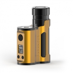 Authentic MECHVAPE Paramour V2 100W VW 18650 21700 SBS Box Mod - Black Yellow