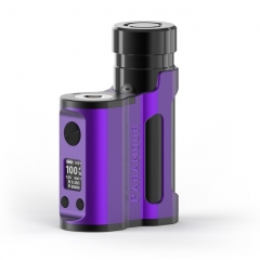 Authentic MECHVAPE Paramour V2 100W VW 18650 21700 SBS Box Mod - Black Purple