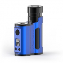 Authentic MECHVAPE Paramour V2 100W VW 18650 21700 SBS Box Mod - Black Blue