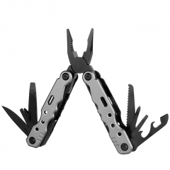 13 in 1 Multi Tool Pocket Knife Pliers Folding Portable Fold Outdoor Tactical Hunting Survival Rescue Multipurpose Pliers Repair Tools - Gunmetal