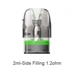 (Ships from Bonded Warehouse)Authentic GeekVape Q Pod Cartridge Standard 2ml 3pcs - Side Fill 1.2ohm