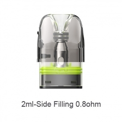 (Ships from Bonded Warehouse)Authentic GeekVape Q Pod Cartridge Standard 2ml 3pcs - Side Fill 0.8ohm