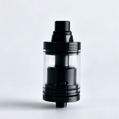 Rekavape NFGTA Style 316SS 22mm RTA 3ml with 7 Air Pins - PCTG Black