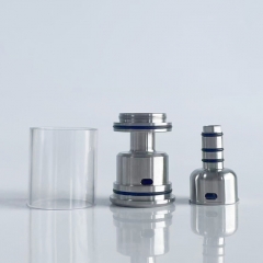 Replacement Top Fill Tank for Rekavape NFGTA Style 3ml - Silver