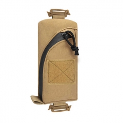 Multifunctional Compact EDC Organizer Pouch Tactical MOLLE Shoulder Strap Attachment Bag Suitable for Travel & Outdoor Sports - Khaki