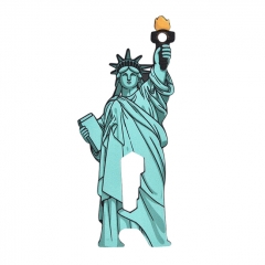 Statue of Liberty Stainless Steel EDC Multi-Tool Card Bottle Opener Wrench for Camping