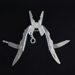 5 in 1 Stainless Steel Outdoor Portable EDC Tools Pliers Knife Keychain Screwdriver Multi Tools Mini Pliers Herramientas Multi Tool