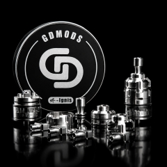 Authentic GDMODS Ignis 烬 SS316 22mm MTL DTL RDTA Standard Kit - Silver Authentic GDMODS Ignis 烬 SS316 22mm MTL DTL RDTA Standard Kit - Silver