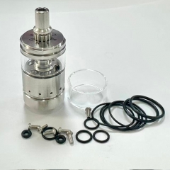 Vazzling Ghost Ring Style SS 22mm RTA Rebuildable Tank Atomizer 4ml - Silver Vazzling Ghost Ring Style SS 22mm RTA Rebuildable Tank Atomizer 4ml - Silver