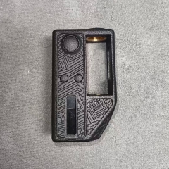 3D Print Bootleger DNA60C 60W Style 18650 Boro Box Mod - Black