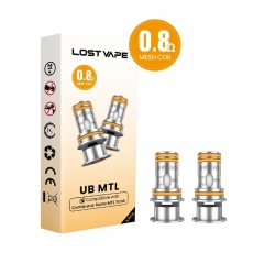 (Ships from Bonded Warehouse)Authentic LostVape UB MTL Coil 0.8ohm 5pcs