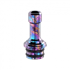 Authentic Thunder Cloud 510 Drip Tip for iDot RBA RDA RTA RDTA Atomizer - Cosmic Splatter (Titanium LE) Authentic Thunder Cloud 510 Drip Tip for iDot RBA RDA RTA RDTA Atomizer - Cosmic Splatter (Titanium LE)