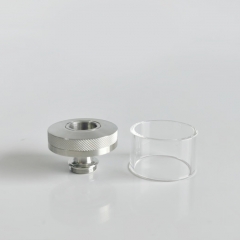 Rekavape Replacement Top Cap Kit Glass Tank Tube + Chimney for VMM Imperia Style RTA Improved Version 2ml Rekavape Replacement Top Cap Kit Glass Tank Tube + Chimney for VMM Imperia Style RTA Improved Version 2ml