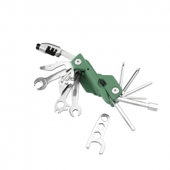23 in 1 Precision Portable Bike Repair Tools Mountain Bicycle Disassembly Kit with Hex Wrenches Screwdrivers & Maintenance Accessories - Olive 23 in 1 Precision Portable Bike Repair Tools Mountain Bicycle Disassembly Kit with Hex Wrenches Screwdrivers & Maintenance Accessories - Olive
