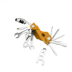 23 in 1 Precision Portable Bike Repair Tools Mountain Bicycle Disassembly Kit with Hex Wrenches Screwdrivers & Maintenance Accessories - Yellow 23 in 1 Precision Portable Bike Repair Tools Mountain Bicycle Disassembly Kit with Hex Wrenches Screwdrivers & Maintenance Accessories - Yellow