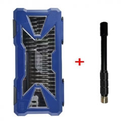 55 in 1 Magnetic Precision Screwdriver Set S2 Steel Bits Small Handle Multifunctional Repair Tool Kit - Dark Blue 55 in 1 Magnetic Precision Screwdriver Set S2 Steel Bits Small Handle Multifunctional Repair Tool Kit - Dark Blue